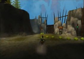 une photo d'Ã©cran de Oddworld - Munch s Oddyssey sur Microsoft X-Box